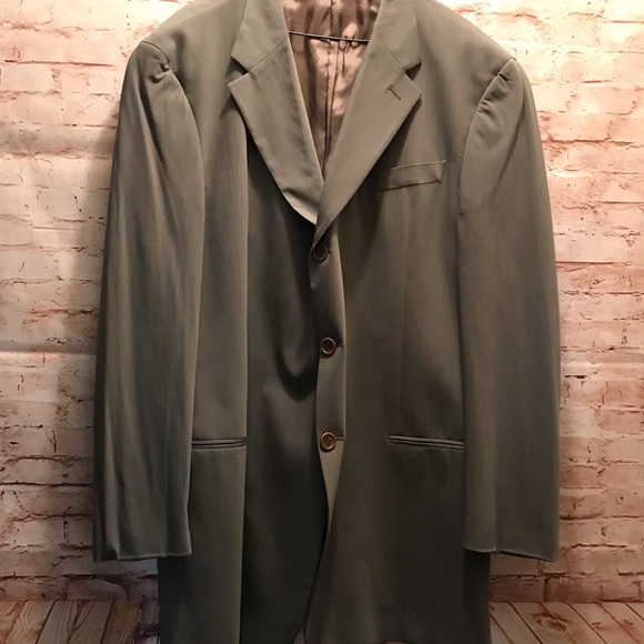 Giorgio Armani suit jacket sport coat size 46L - Picture 3 of 9
